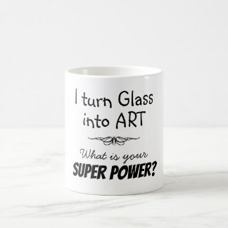 Mug Super Artiste en Verre