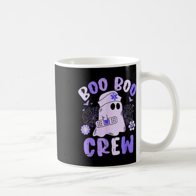 Mug Super Boo Boo Crew Nurse Funny Ghost Women Hallow (Droite)