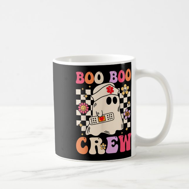 Mug Super Boo Boo Crew Nurse Ghost Paramedic Funny Ha (Droite)