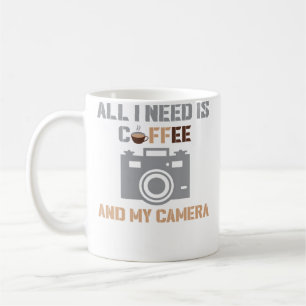 Mug Super Café et Amateur de Photographie Appareil Pho