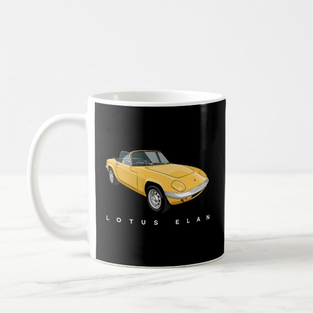 Mug Super Cars Lotus Elan (Gauche)