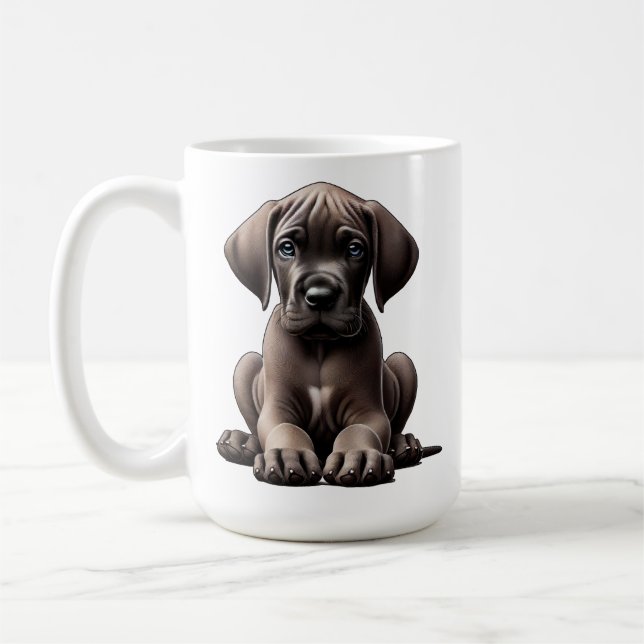 Mug Super Chiot Danse (Gauche)