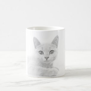 Mug SUPER CUTE Kitten Portrait Photographie