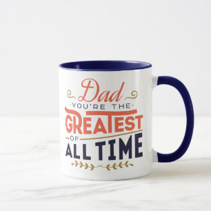 Mug Super DAD Personnalisé / Le plus grand DAD De Tous
