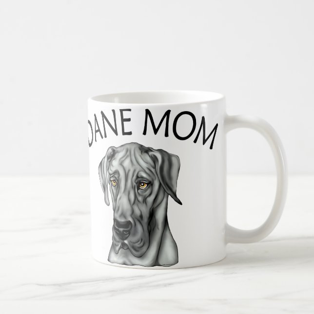 Mug Super Dane Maman Black UC (Droite)