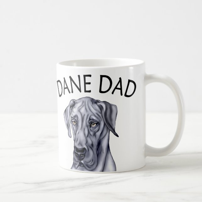 Mug Super Dane Papa Blue UC (Droite)
