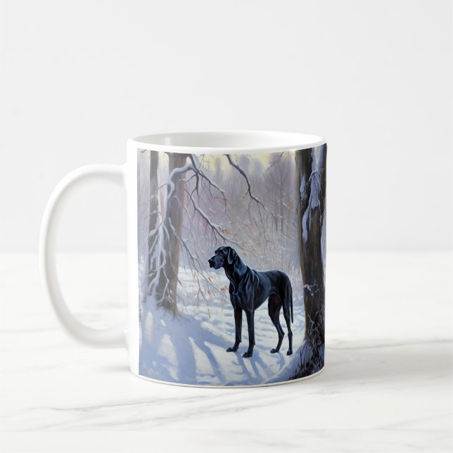 Mug Super Danse Laisser Neige Noël (Gauche)