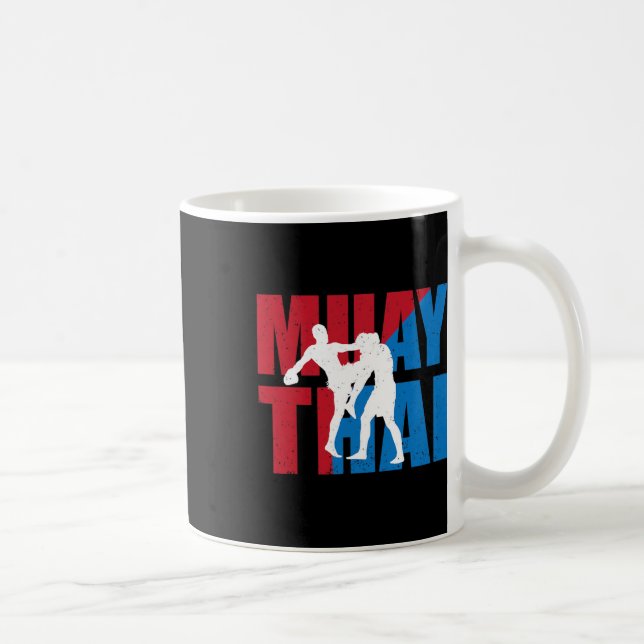 Mug Super design de combattant de Muay Thai pour kickb (Droite)