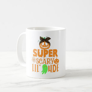 MUG SUPER EFFRAYANT PETIT GARS DE VINTAGE - CITROUILLE
