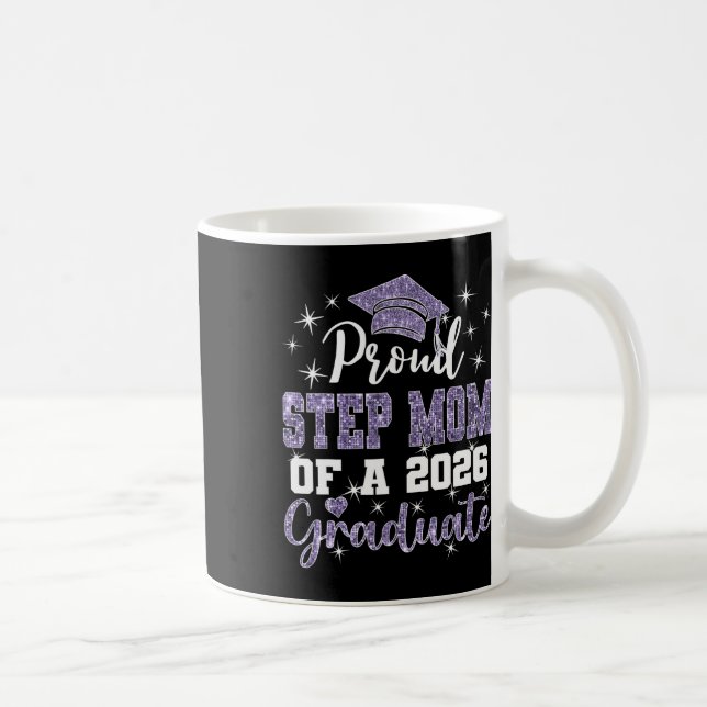 Mug Super Fière Belle-Mère De Diplômé De 2026 Remise D (Droite)