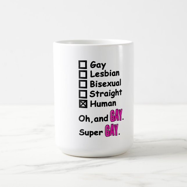 Mug Super Gay (Centre)
