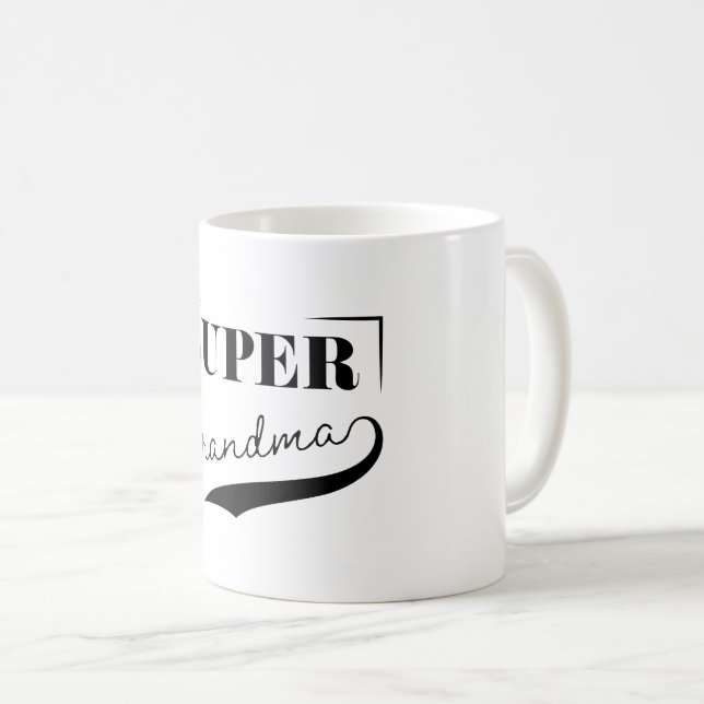 Mug Super grand-mère (Devant droit)
