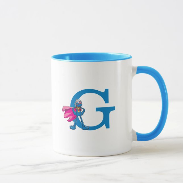 Mug Super Grover Monogramme G (Droite)