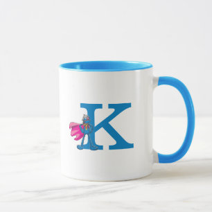 Mug Super Grover Monogramme K