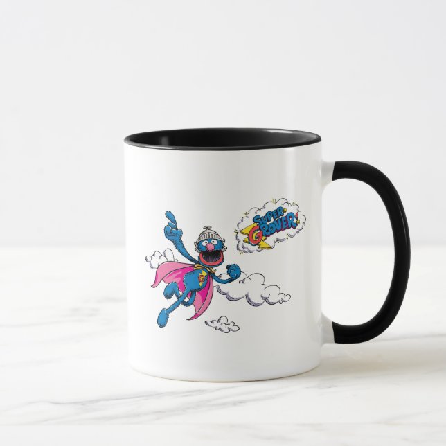 Mug Super Grover vintage (Droite)