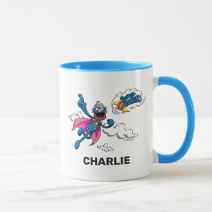Mug Super Grover vintage personnalisé