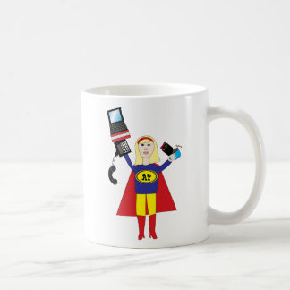 Mug Super Hero Professionnel Administratif
