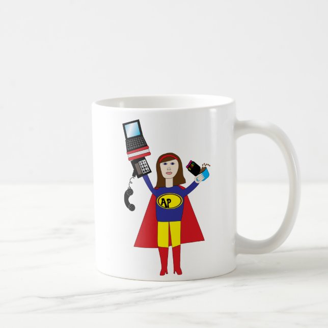 Mug Super Hero Professionnel Administratif (Droite)