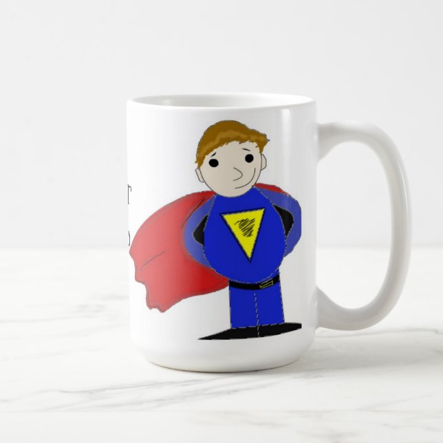 Mug Super héros cool (Droite)