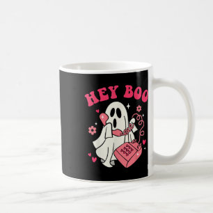 Mug Super Hey Boo mignonne Ghost Funny Halloween Mens