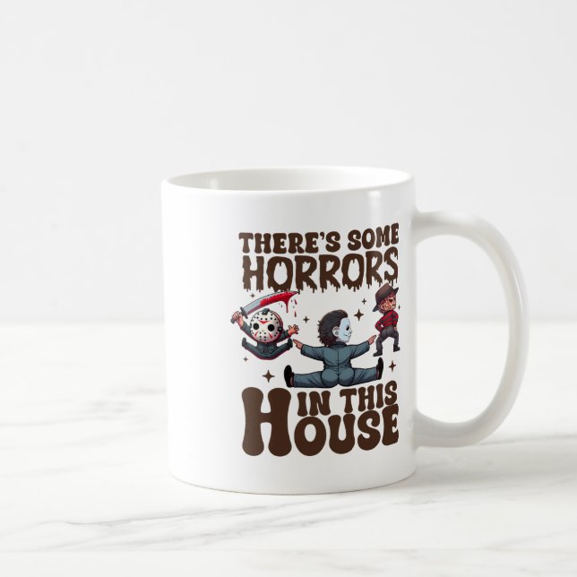 Mug Super Il y a des horreurs dans cette maison Ghost  (Droite)