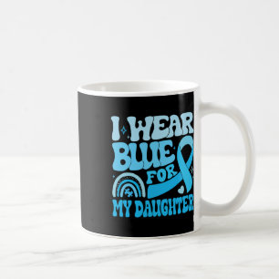 Mug Super Je Porte Du Bleu Pour Sensibilisation sur l'