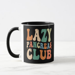 Mug Super Lazy Pancreas Club Sensibilisation au diabèt