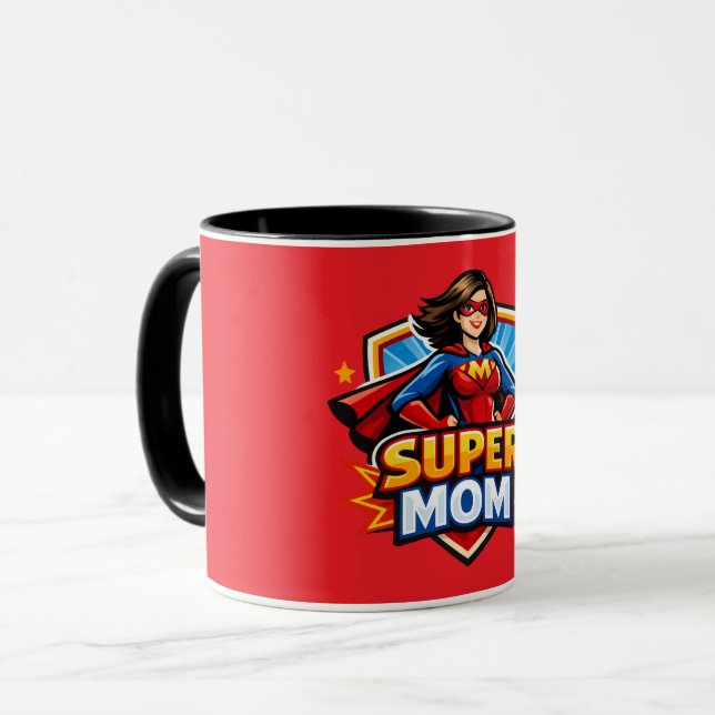 Mug Super Maman (Devant gauche)