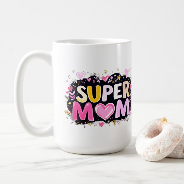 Mug Super Maman (Avec donut)