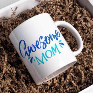 Mug Super maman la main Lettré