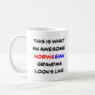 Mug super mamie norvégienne