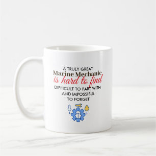 Mug Super Mécanicien Marin Cadeau de Nom Personnalisé