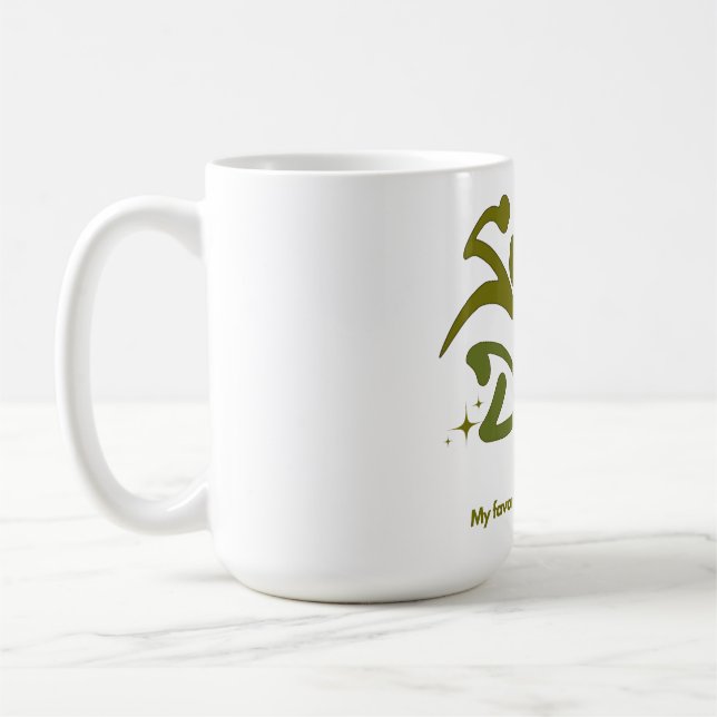 Mug Super Papa Héros pour les Enfants (Gauche)