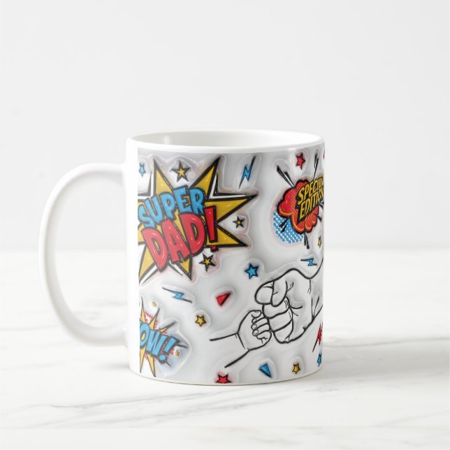 Mug Super Papa - Lucky Charm Edition (Gauche)