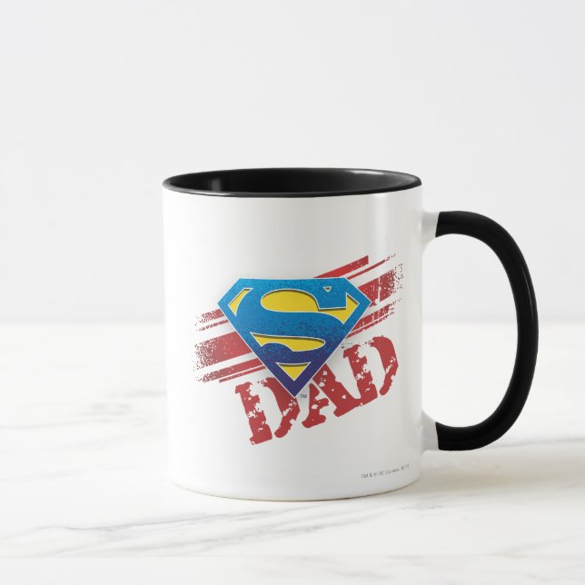 Mug Super Papa Stripes (Droite)