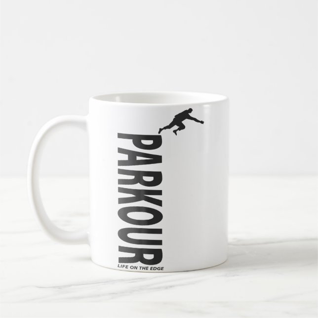 Mug Super Parkour 	 La vie sur le bord (Gauche)