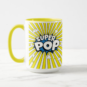 Mug Super Pop FUN Éblouissant ! Bande dessinée Pop Art