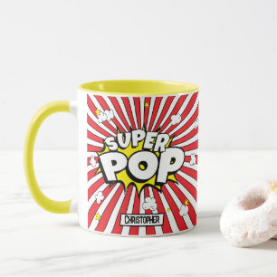 Mug SUPER POP ! Jeu Popcorn & Stars Personnalisé
