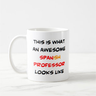 Mug super professeur espagnol
