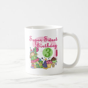 Mug Super Sweet 3ème Anniversaire Tshirts et cadeaux