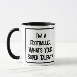 Mug Super Talent de pompier ou de footballeur. Deux to