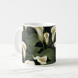 Mug Superbe beauté florale, Calla Lily design floral