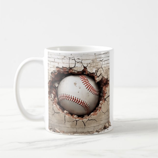 Mug Superbe Cadeau pour Fan de Baseball ! Baseball en  (Gauche)