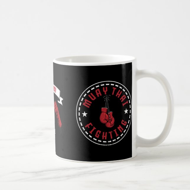 Mug Superbe conception de combat de Muay Thai pour l'e (Droite)