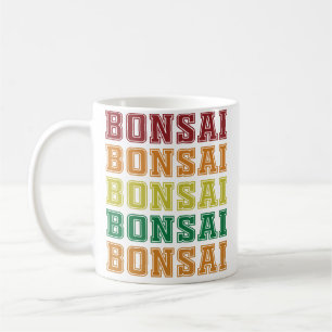 Mug Superbe conception de lettrage de bonsai Amour Jap
