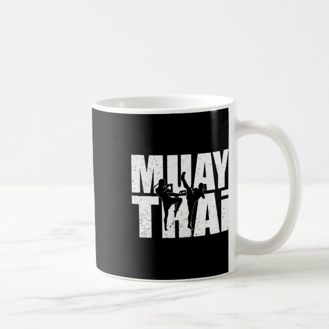 Mug Superbe conception de Muay Thai, combattant de MMA (Droite)