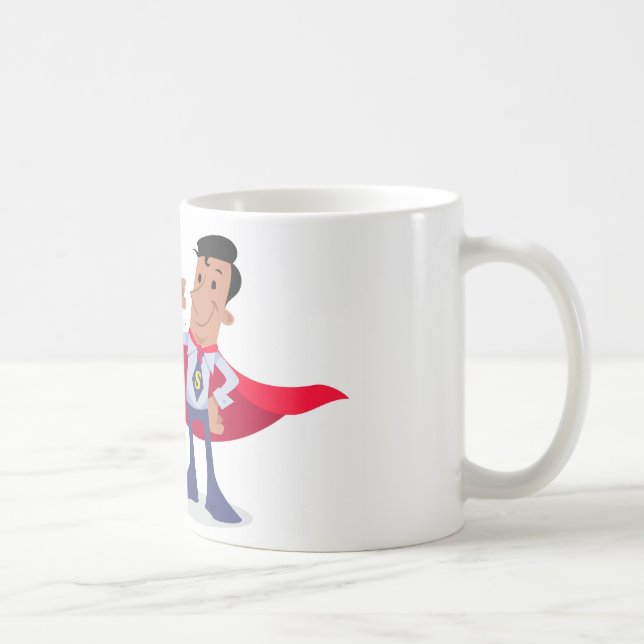 Mug Superbe Fonctionnaire ou Superbe Chef (Droite)