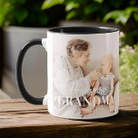 Mug Superbe Grand-mère depuis 20XX Simple Photo Élégan<br><div class="desc">Ce design simple et moderne est composé d'une typographie serif et cursive et d'ajouter une photo personnalisée</div>