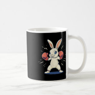Mug Superbe Lapin Avec Gants De Boxe Pour Les Amateurs