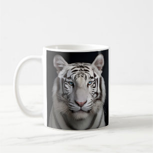 Mug Superbe photographie en studio d'un tigre blanc